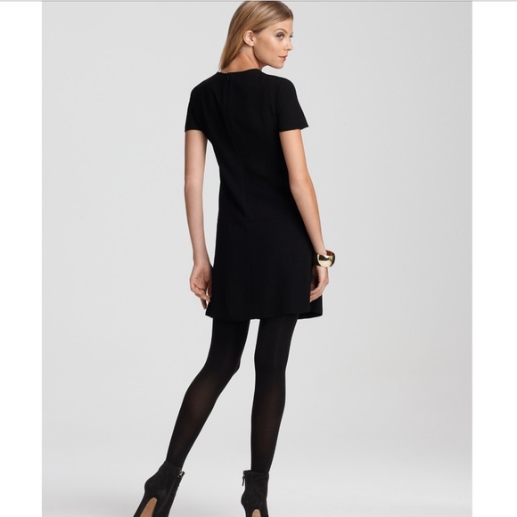 0266Theory Navy Blue Arlinda Dress Sz 2 - Picture 2 of 8